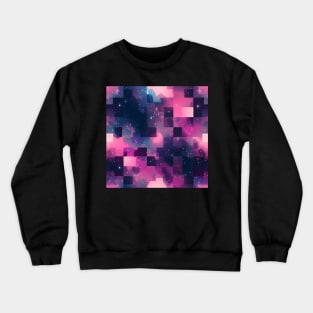 Boundless Space - Infinite Space Seamless Pattern Crewneck Sweatshirt